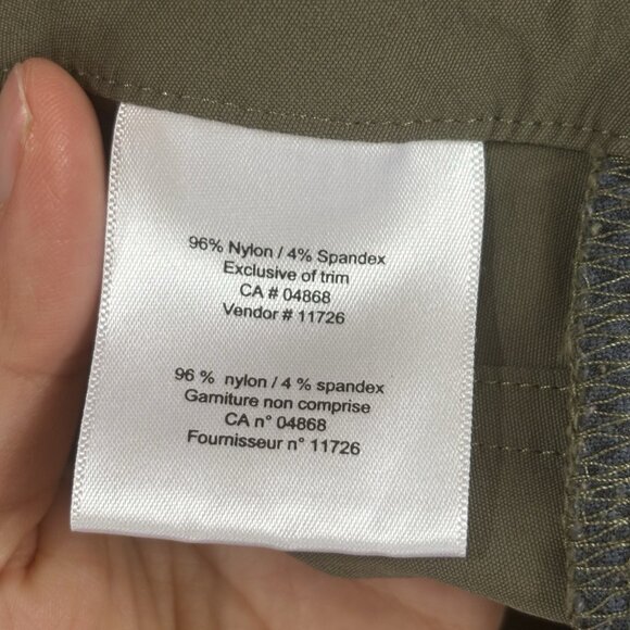 MEC Faraday Womens Hiking Pants Sz 10 Nylon Outdoor Technical Gorpcore Trail - Picture 11 of 16
